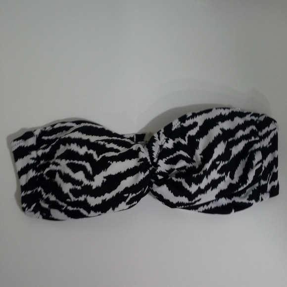 Victoria's Secret bikini swimsuit S L Zebra Black - Picture 5 of 8